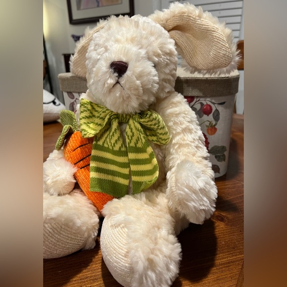 Marcel Schurman 17 inches Soft Stuffed Plush Bunny Rabbit EUC! Spring Easter - Picture 10 of 14